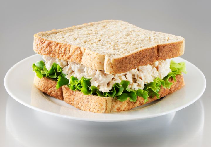 When making tuna salad, keep in mind that the serving size for mayo is just one tablespoon. Many people go overboard.