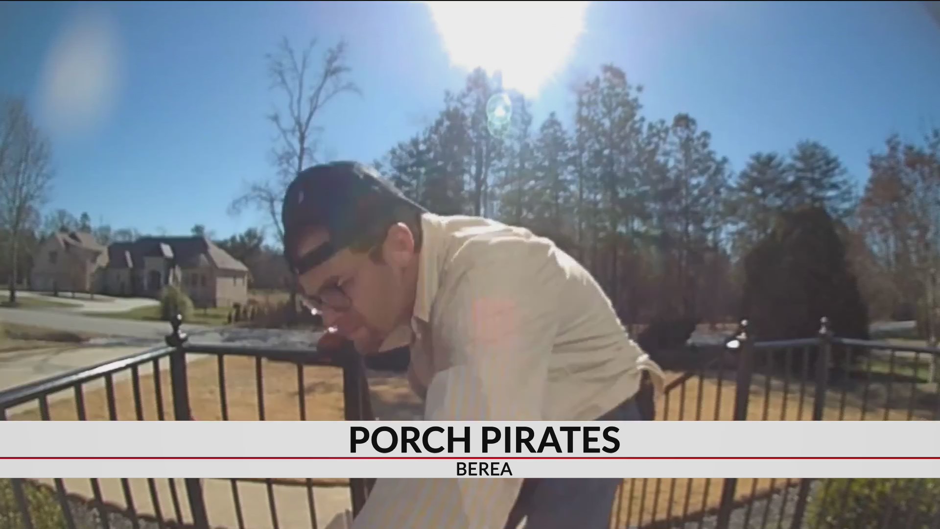 Thumbnail for the video titled "Porch pirates strike in Berea"