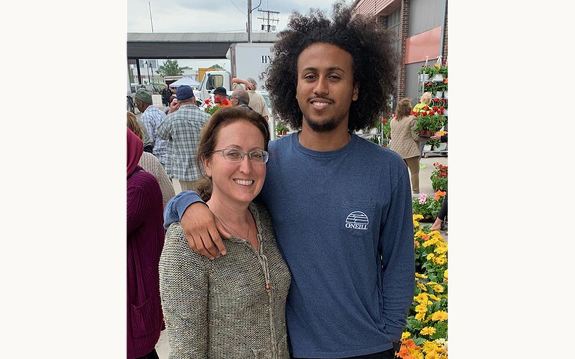 Mary Parkinson and her son Khalil Dumas co-wrote the children's book "My Poop is Stuck" based on personal experience. (Family photo)