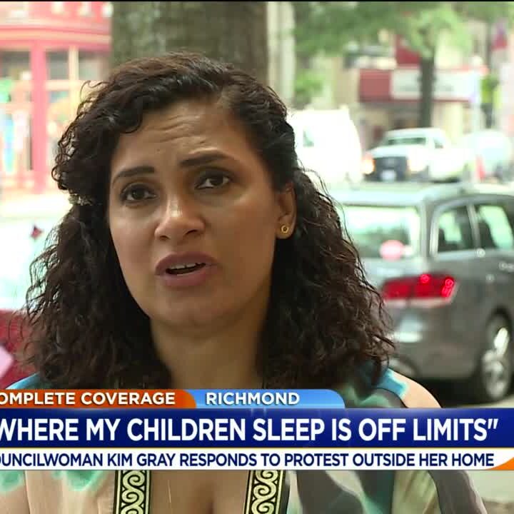 Councilwoman on protests outside her home: ‘Where my children sleep is off limits.’ – wtvr.com