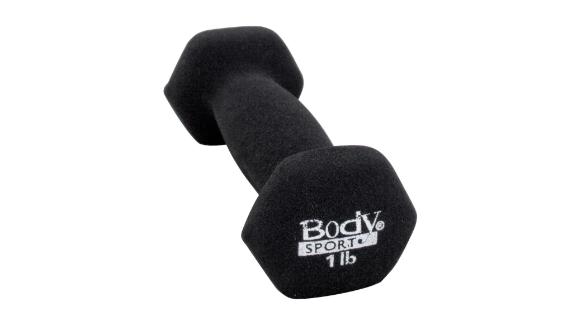 Body Sport Neoprene 1-Pound Dumbbell