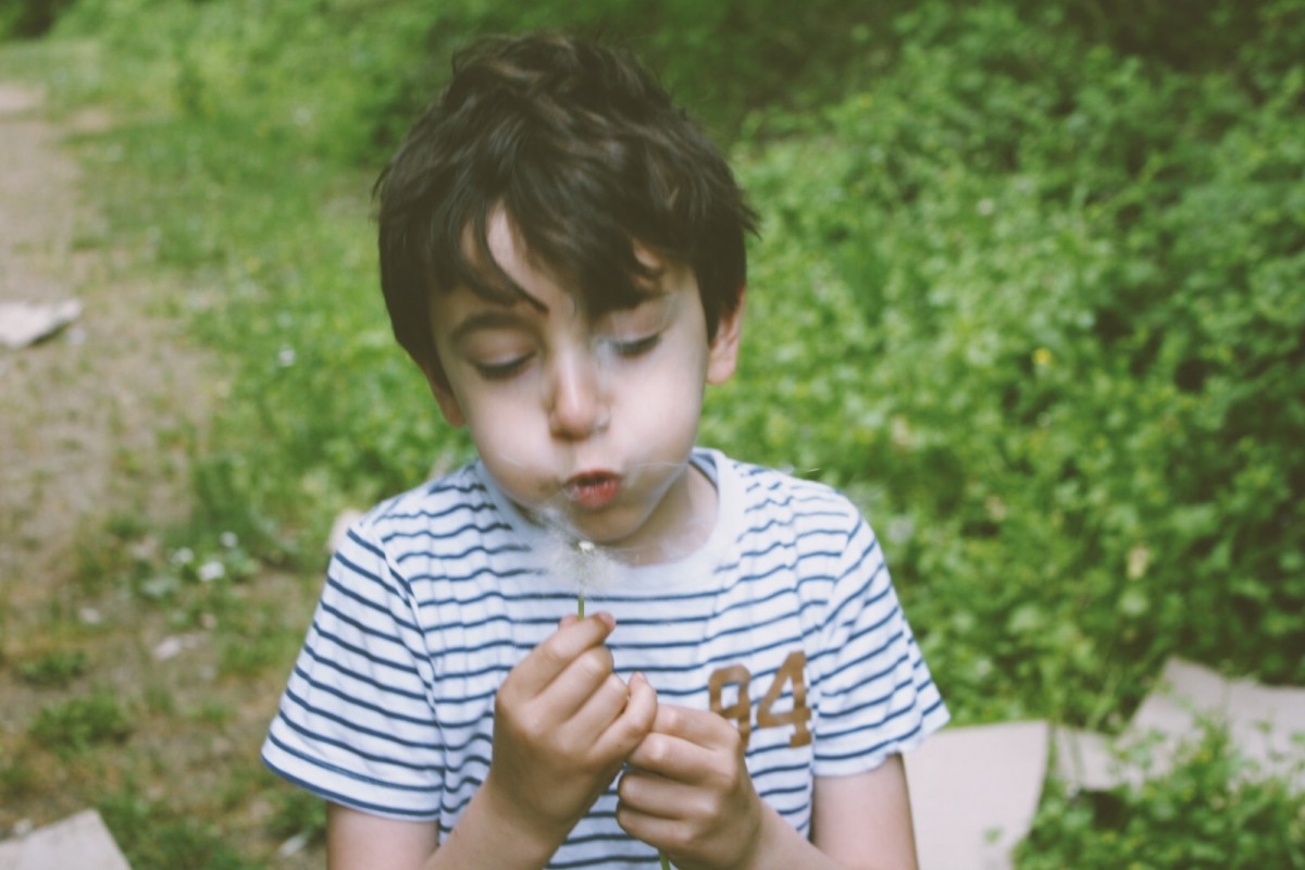 Eltaweel's son Yahya spends a lot of his homeschooling time outdoors as "nature helps a child with their psychical and psychological needs" (Credit: Arwa Eltaweel)