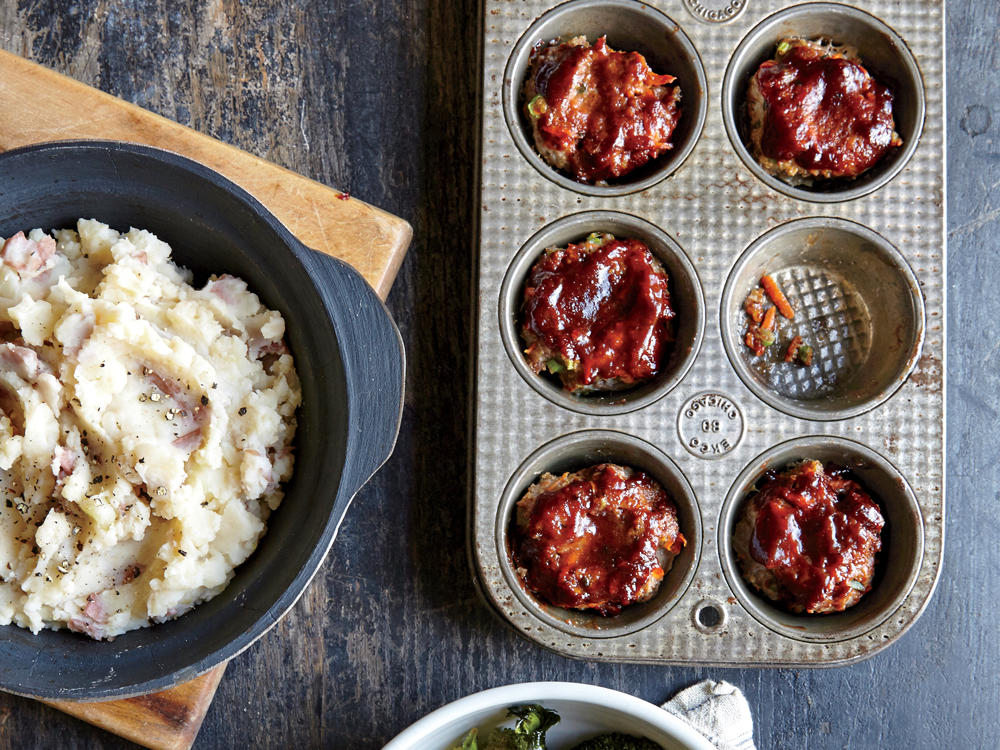 Mini BBQ Meat Loaves