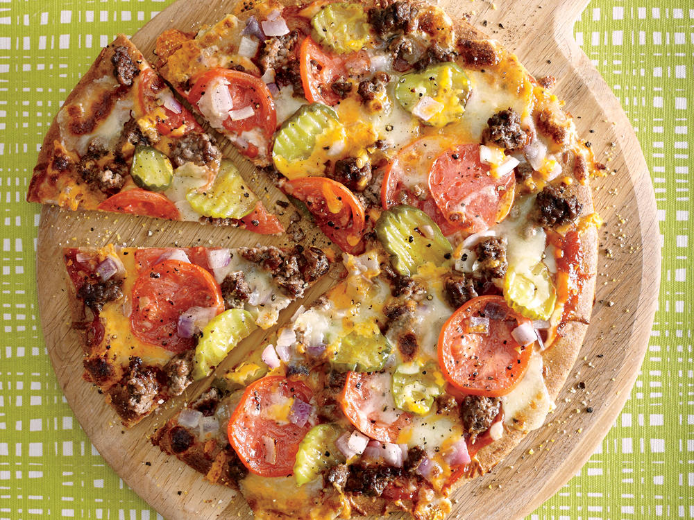 Cheeseburger Pizza