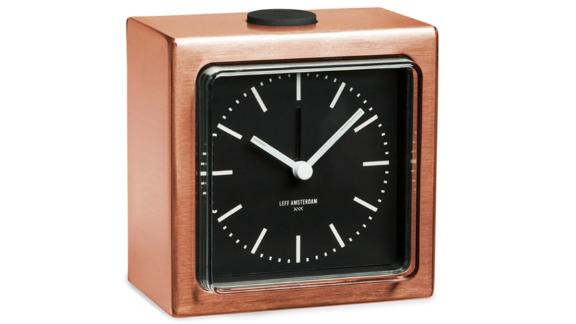 Leff Amsterdam Block Alarm Clock