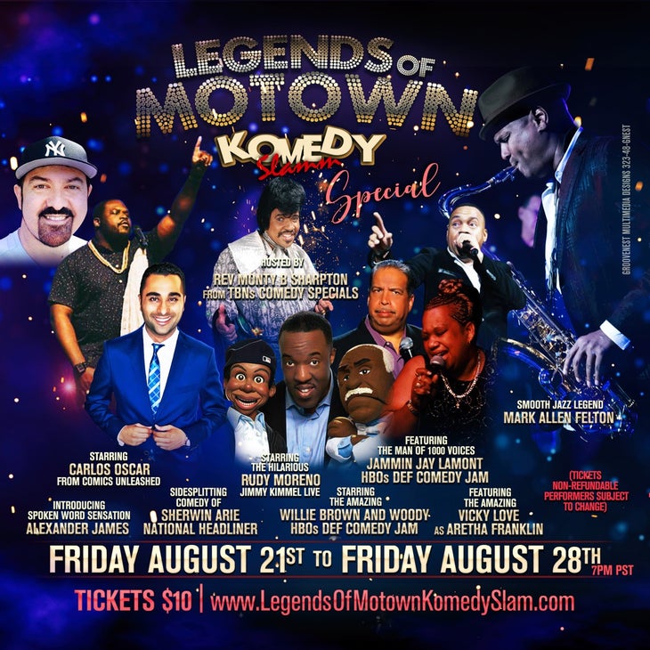 Legends of Motown Komedy Slam