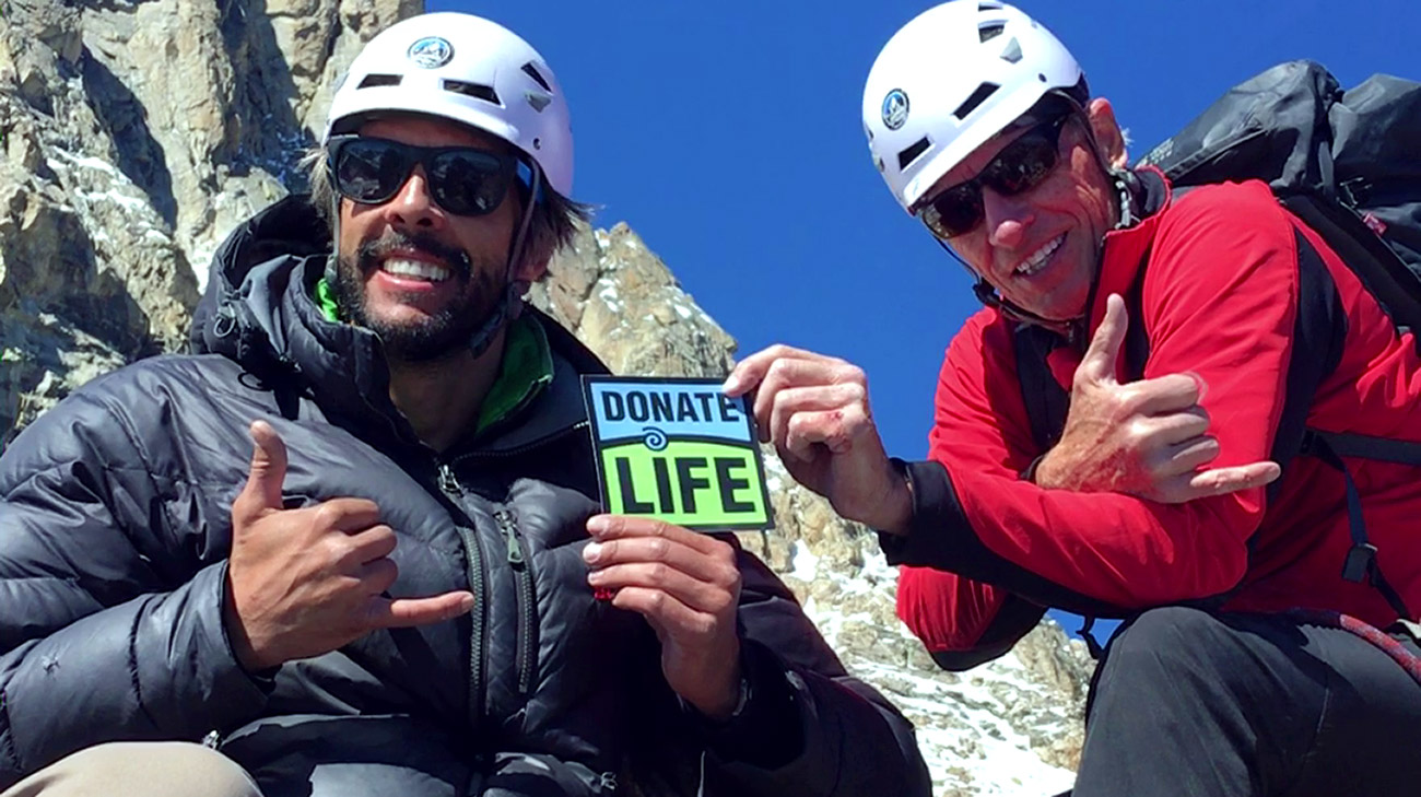 Mark and David hope to raise awareness for the importance of living donor liver transplantation.