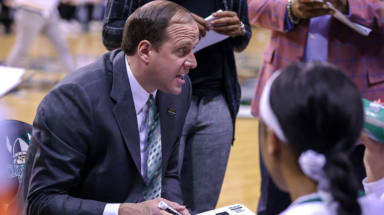 Cleveland State University's women's head basketball coach, Chris Kielsmeier, was diagnosed with COVID-19.