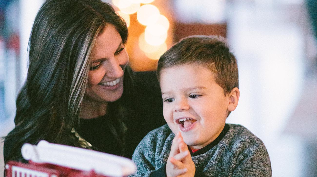 Autism and leukemia patient, Simon Ziemba, with his mother, Autumn Ziemba. 