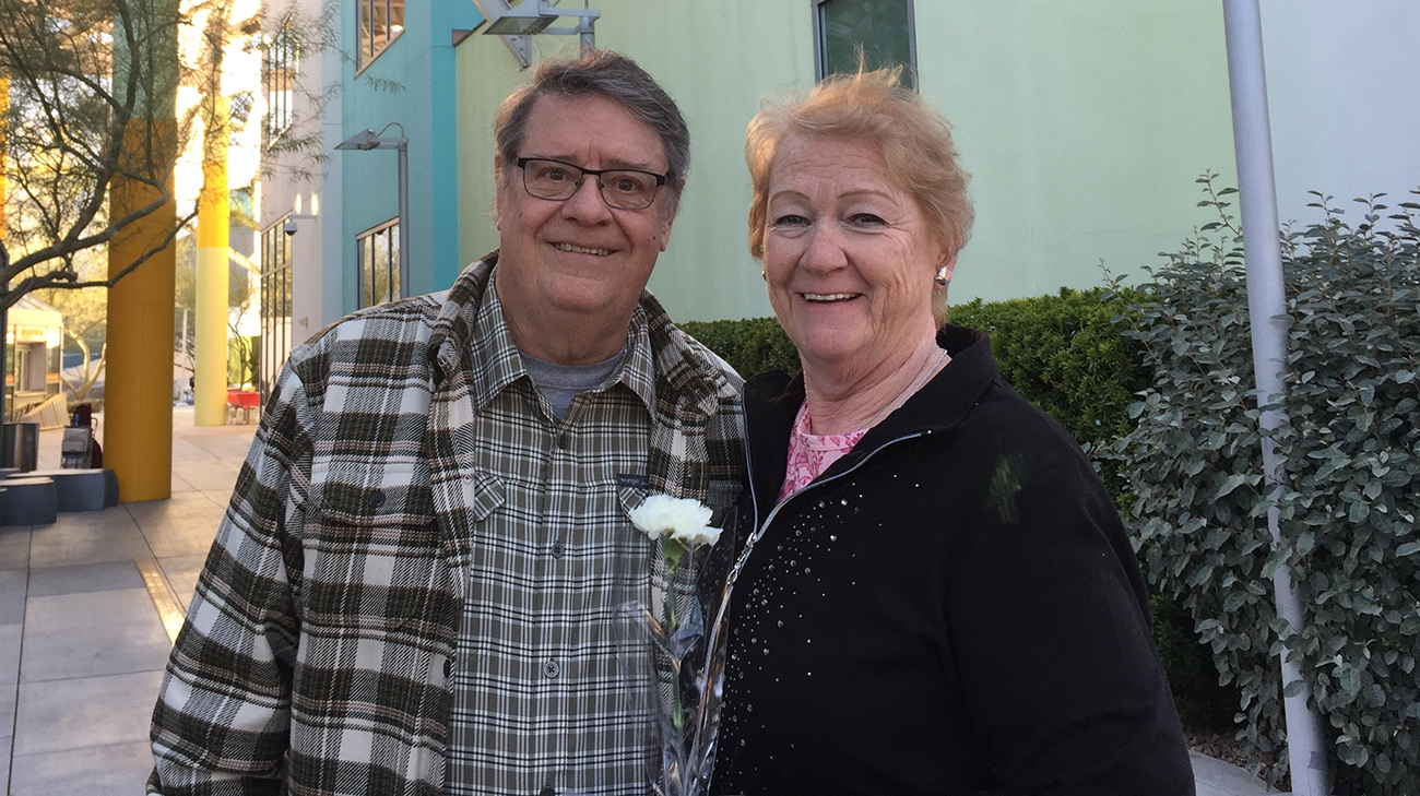 Jim and Linda have been married for 44 years. (Courtesy: Linda Loane)