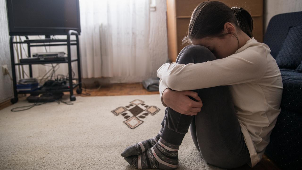 A little girl was forced to sleep on a dirty mattress in a basement room under the stairs.