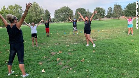 What school gym class looks like in pandemic times