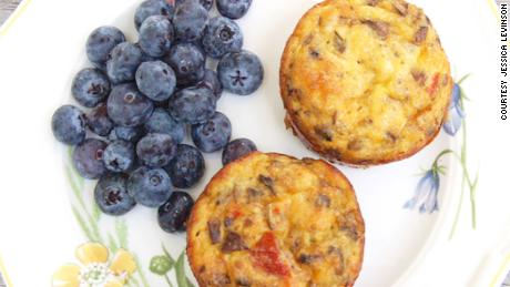 Whip up a batch of veggie egg muffins on the weekend.