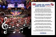 land of hope and glory lyrics words to land of hope and glory BBC last night of the proms