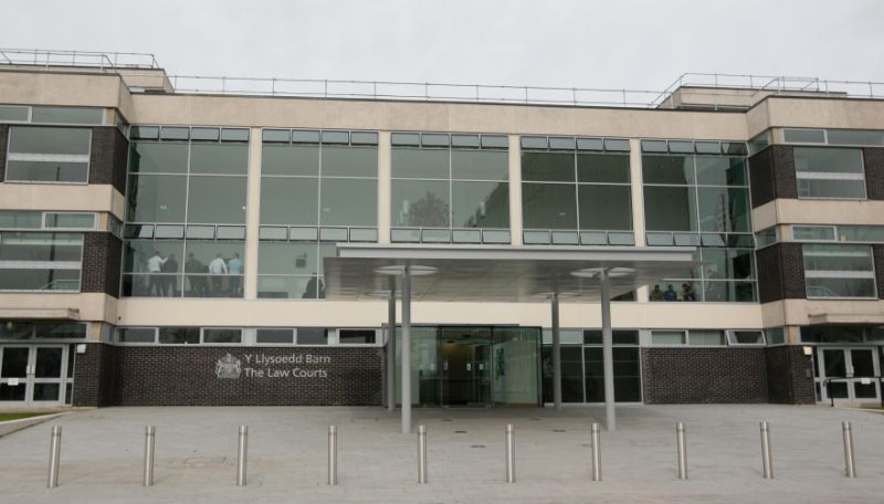 A general view of Mold Crown Court. Former Coronation Street actor Bruce Jones pleaded guilty to dangerous driving this morning.